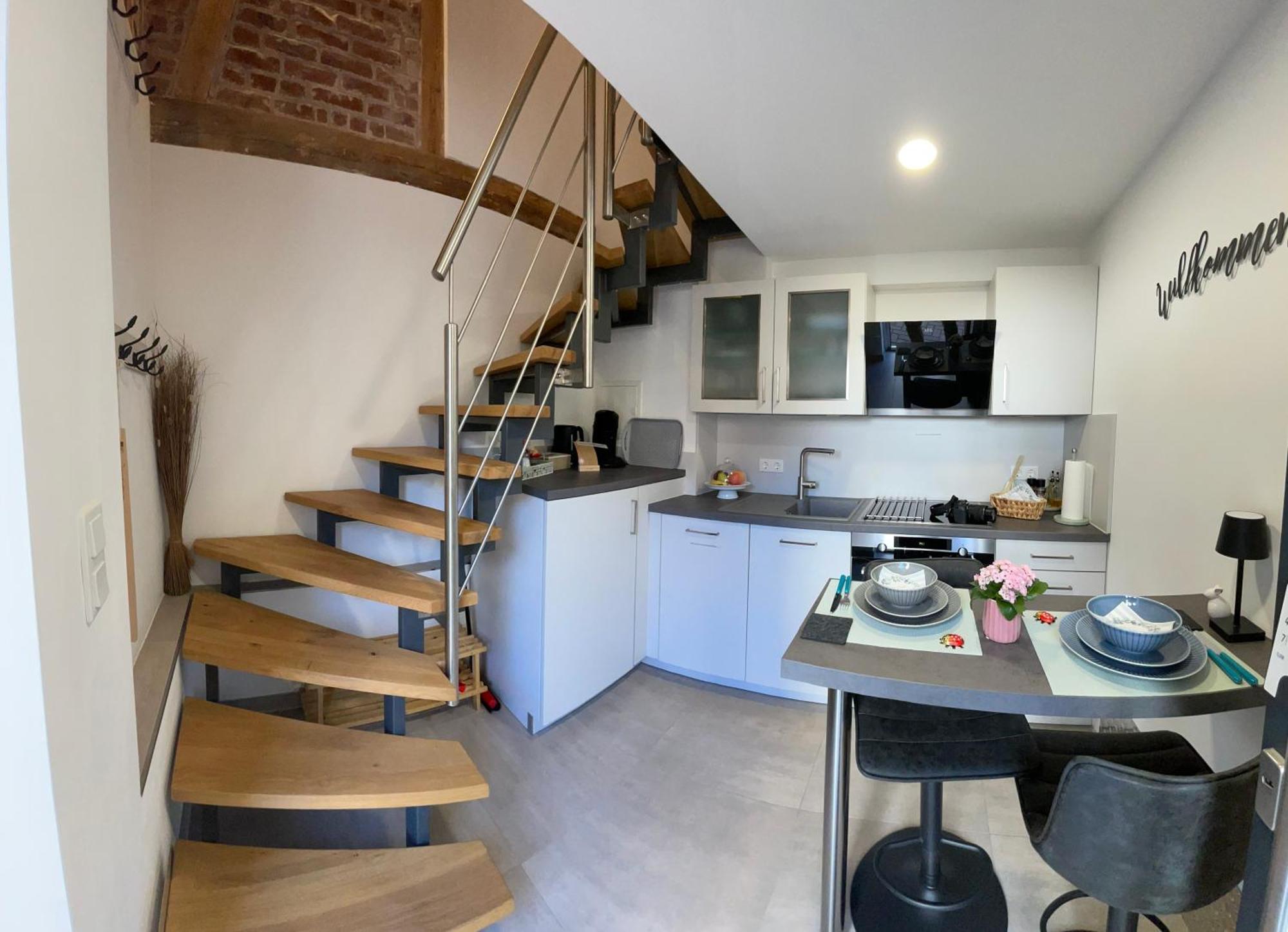 Charmantes Luxus Maisonette- Apartement Бад-Херсфельд Экстерьер фото